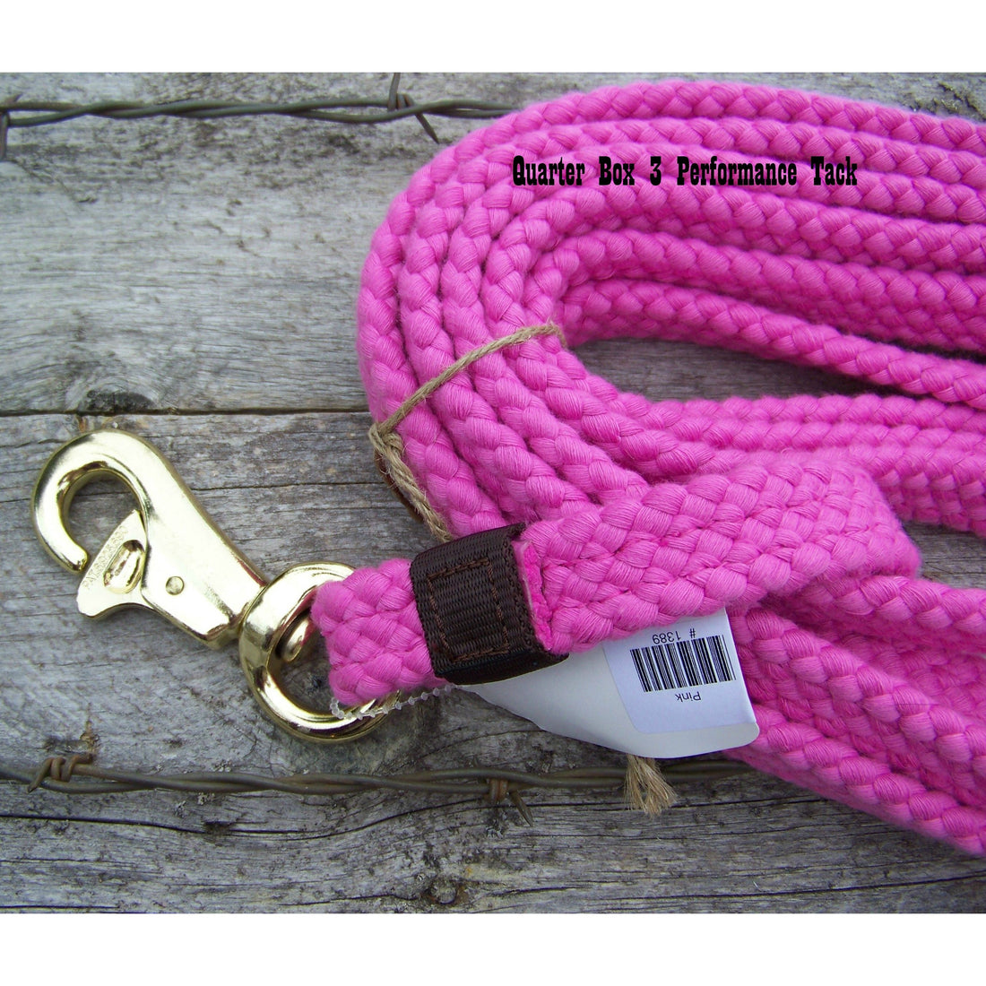 Lunge Line - Pro Cotton - 24 Ft (PInk)