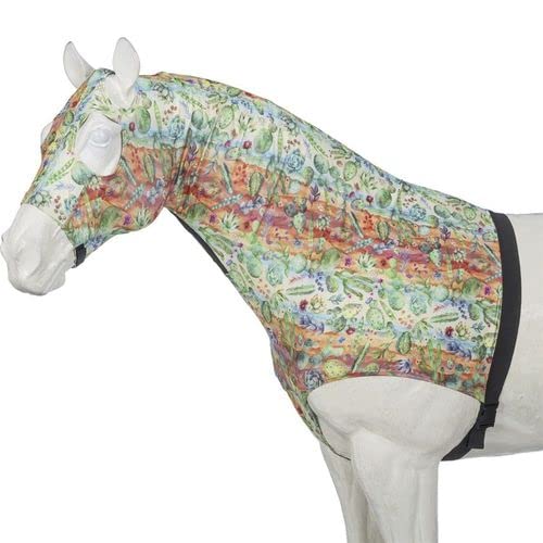 Lycra Hood - Cactus Print, Mane Stay, 100% Spandex