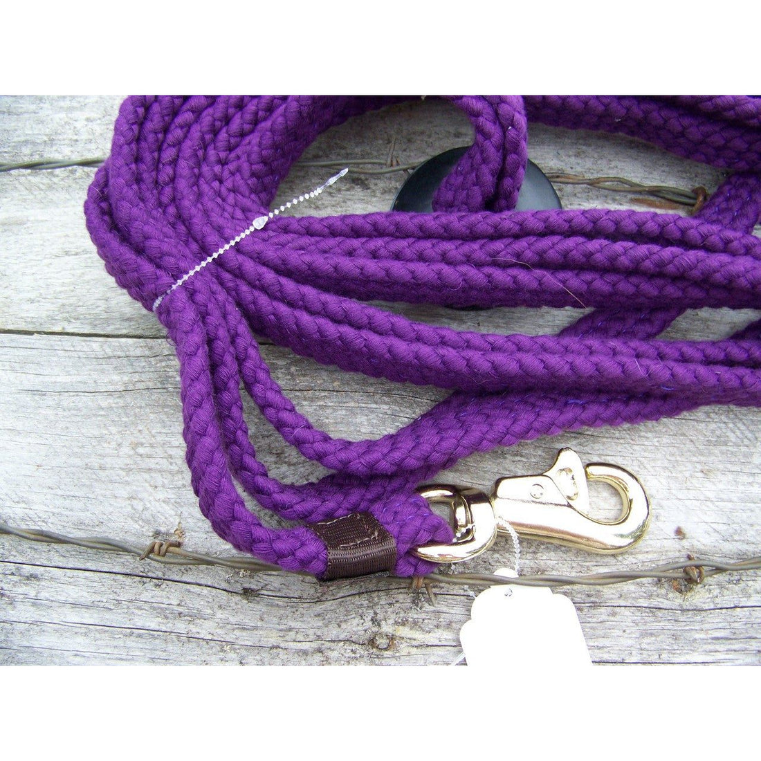 Lunge Line - Pro Cotton - 24 Ft (Purple)