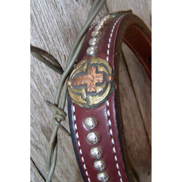 Tie Down - Dark Oil with Dots and Crosses