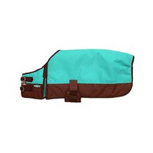Dog Blanket - 600D by Tough-1 (Turquoise - Size Large - 19 to 23")