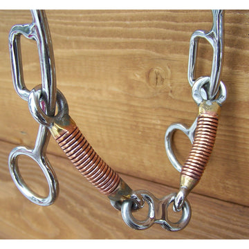 Bit - BRS D-Lite wi/Copper Wrapped Bars and Dog Bone