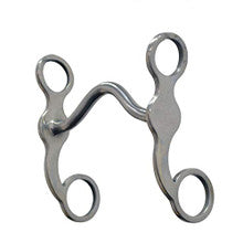 Bit - Raw Steel Low Port Pony