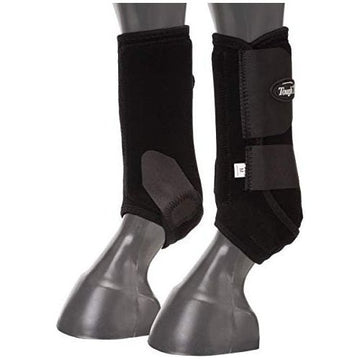 Sport Medicine Boots - Tough-1 Vented Fronts (Black - Mini)