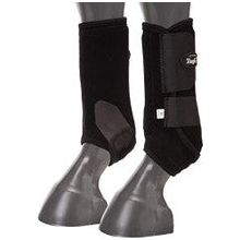Sport Medicine Boots - Tough-1 Vented Fronts (Black - Mini)