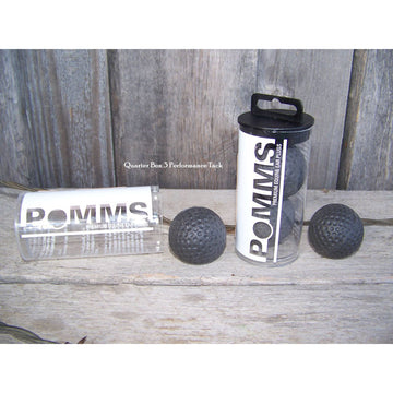 Ear Plugs - POMMS for the horse (Black - Set of 2)