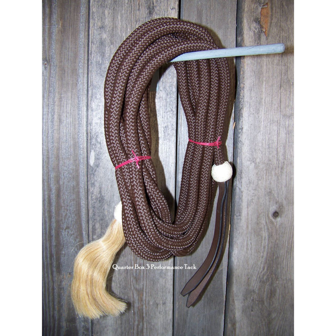 Mecate - Cord with Horse Hair Tassel (Brown)