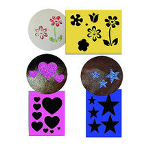 Twinkle Stencil Kit - Flowers, Stars, and Hearts