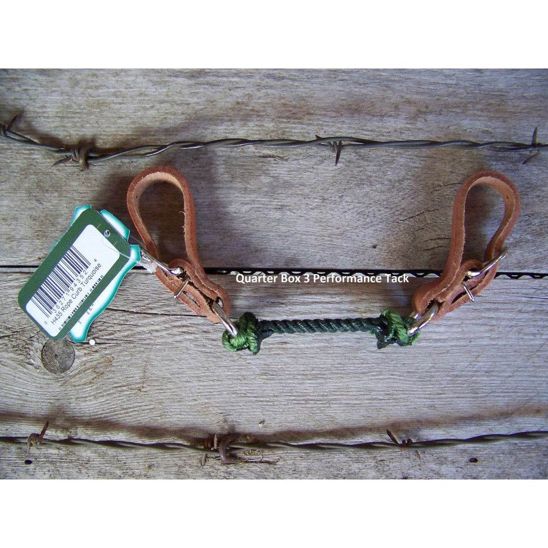 Curb - Harness Leather with Rope (Greenl)