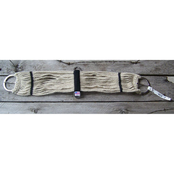 Cinch - 17 Strand Mohair w/SS Buckles (Size 34") Made in the USA