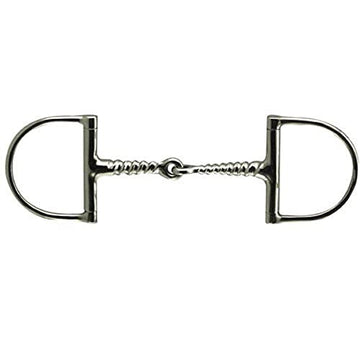 English Bit - Big Dee with Corkscrew Twist (5.25")