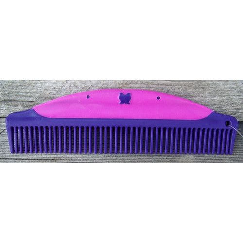Comb - 8.75" Plastic Easy Grip Butterfly
