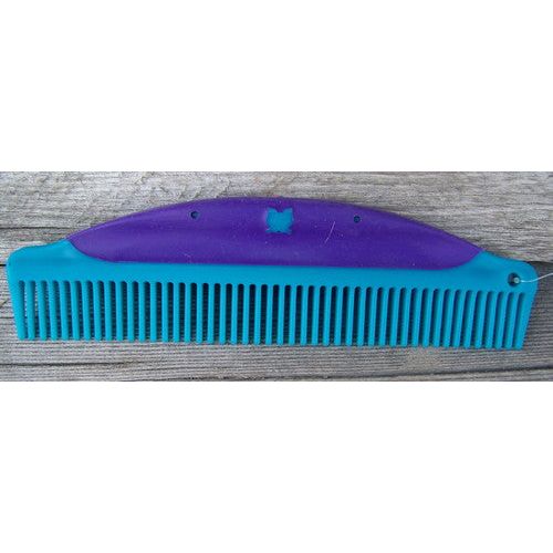 Comb - 8.75" Plastic Easy Grip Butterfly 957-68-939-TEAL