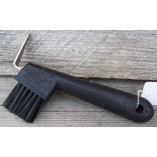 Hoof Pick - Brush Combo (Black)