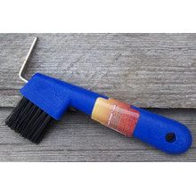 Hoof Pick - Brush Combo (Blue)