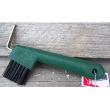 Hoof Pick - Brush Combo (Green)