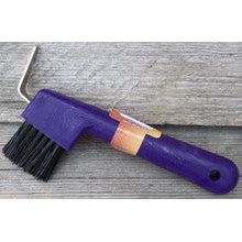 Hoof Pick - Brush Combo (Purple)