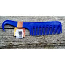 Comb - Pulling w/Braid Remover (Blue)