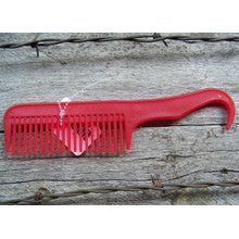 Comb - Pulling w/Braid Remover (Red)