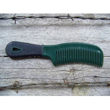 Comb - 8" Plastic Easy Grip (Hunter Green)
