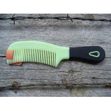 Comb - 8" Plastic Easy Grip (Lime)