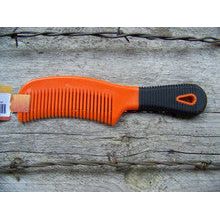 Comb - 8" Plastic Easy Grip (Orange)