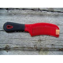 Comb - 8" Plastic Easy Grip (Red)