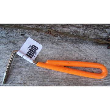Hoof Pick - Vinyl Handle (Orange)