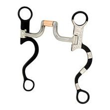 Bit - Broken Heart Hinged Square Port (Antique)