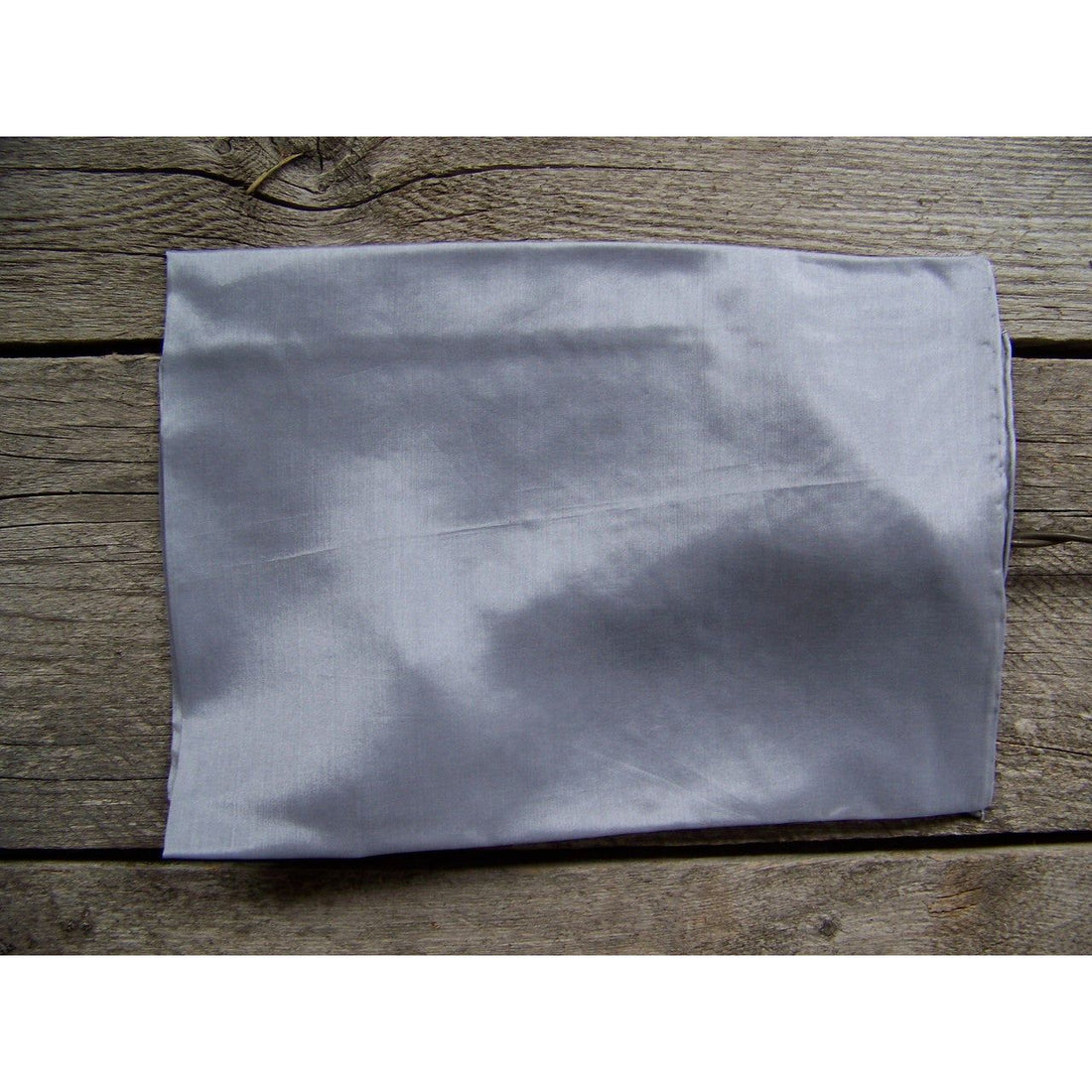 Show Scarf (Silk) - 19" x 19" Square (Grey)