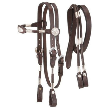 Headstall - Miniature Poco Headstall with Reins (Black)