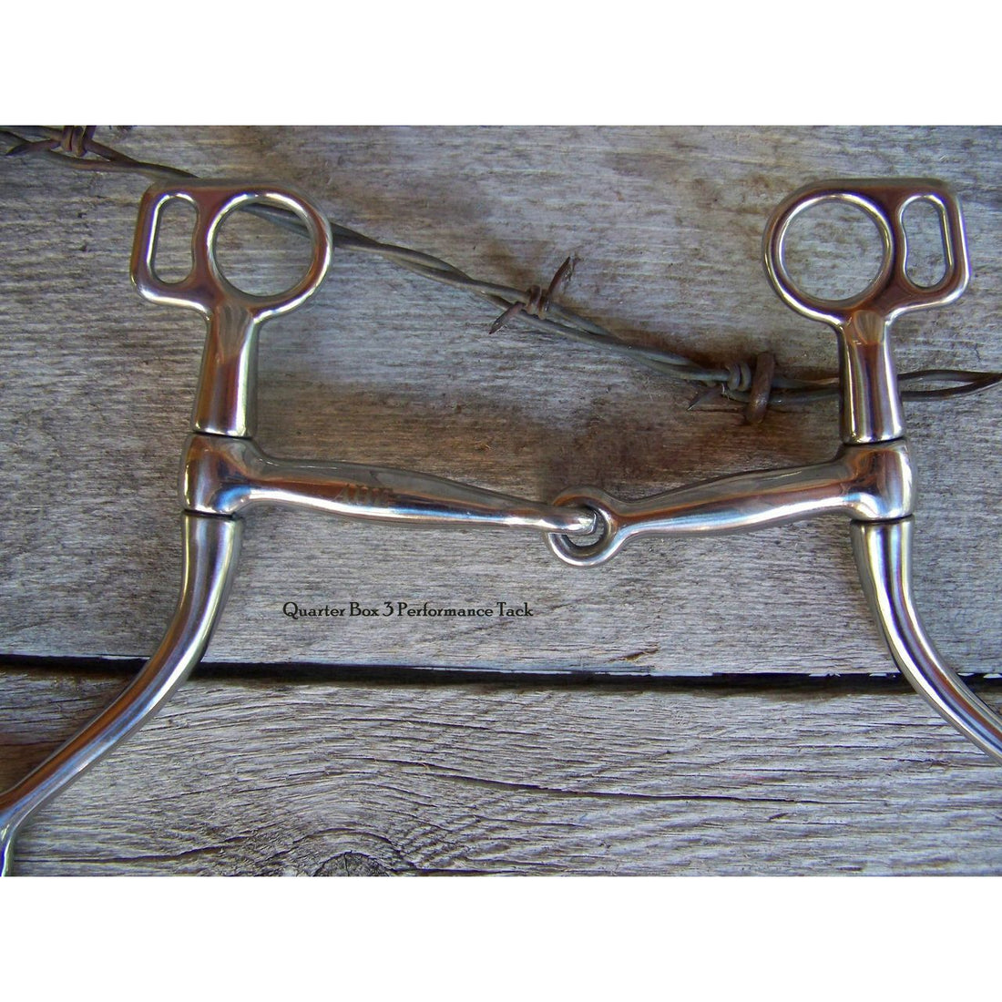 Bit - SS Training Bit with Snaffle, 6 1/2" Cheeks