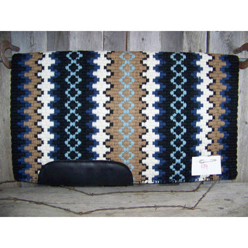 Custom Arroyo Seco Blanket - 40x34 (Black Base w/Blue Accents)
