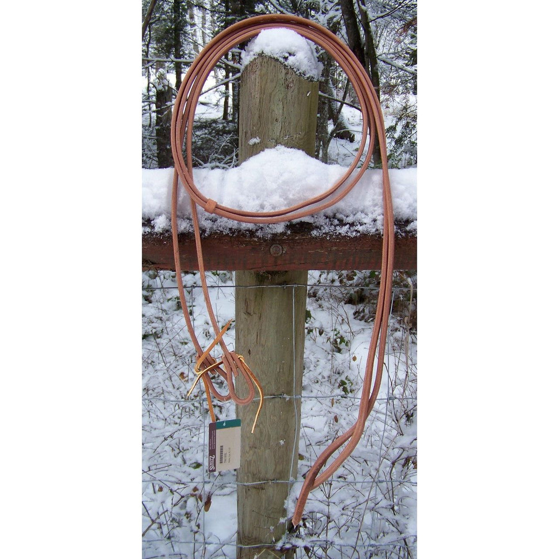 Reins - Harness Leather Water Loop (1/2 Inch) - 8 Foot Plus