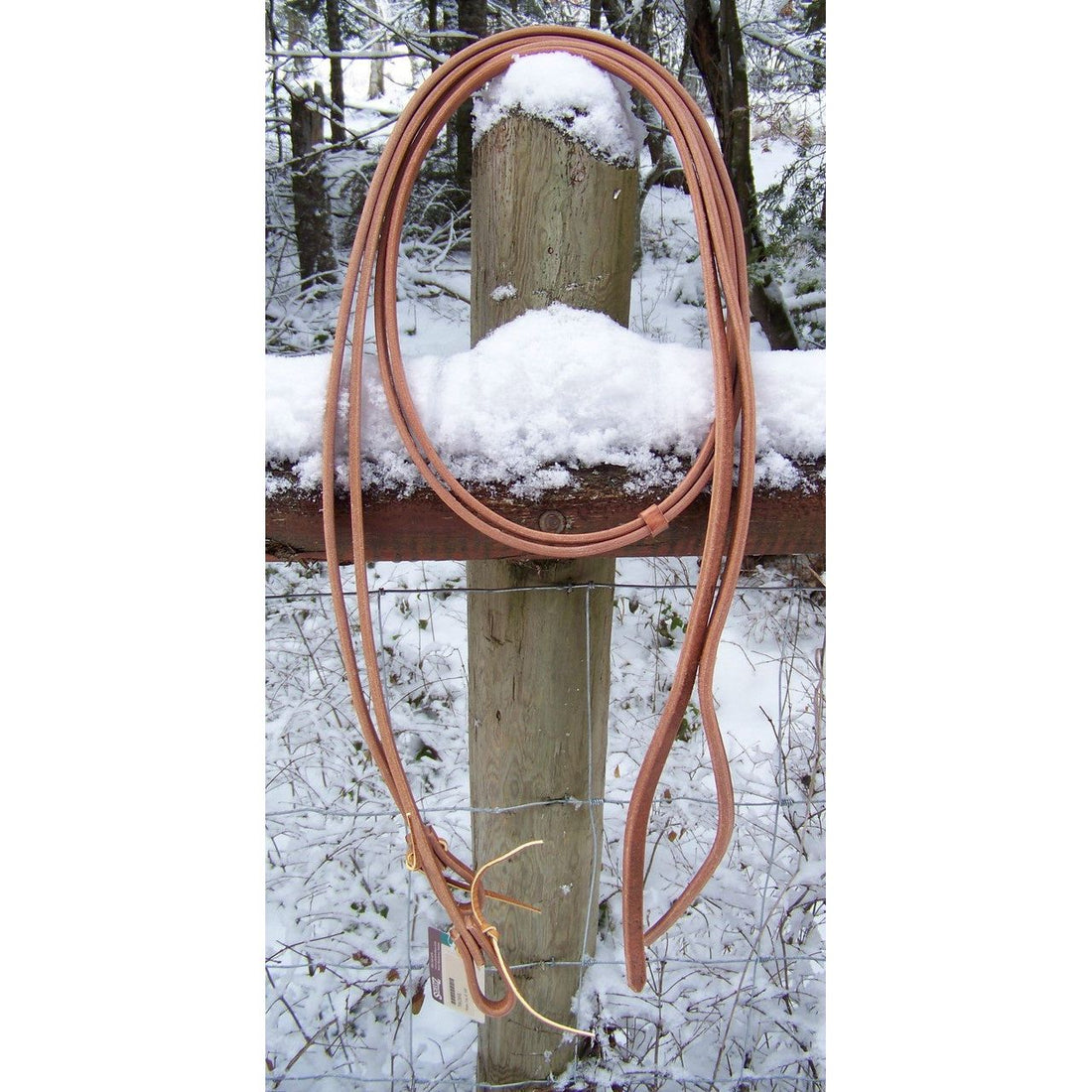 Reins - Harness Leather Water Loop (5/8 Inch) - 8 Foot Plus