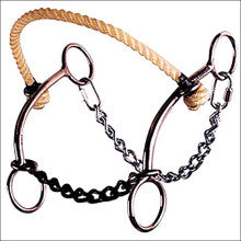Bit - Reinsman Johnson Hackamore w/Small Chain Gag