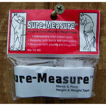 Sure Measure Horse & Pony Height & Weight Tape