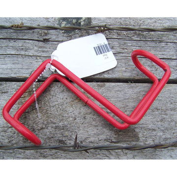 Bridle Hook - Vinyl Coated Steel - 4" (Red)