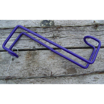Bridle Hook - Vinyl Coated Steel - 8" (Purple)