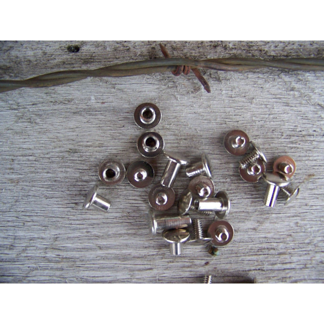 Chicago Screws - 1 Package of 12 Pairs of Assorted Screws (Plain Head)