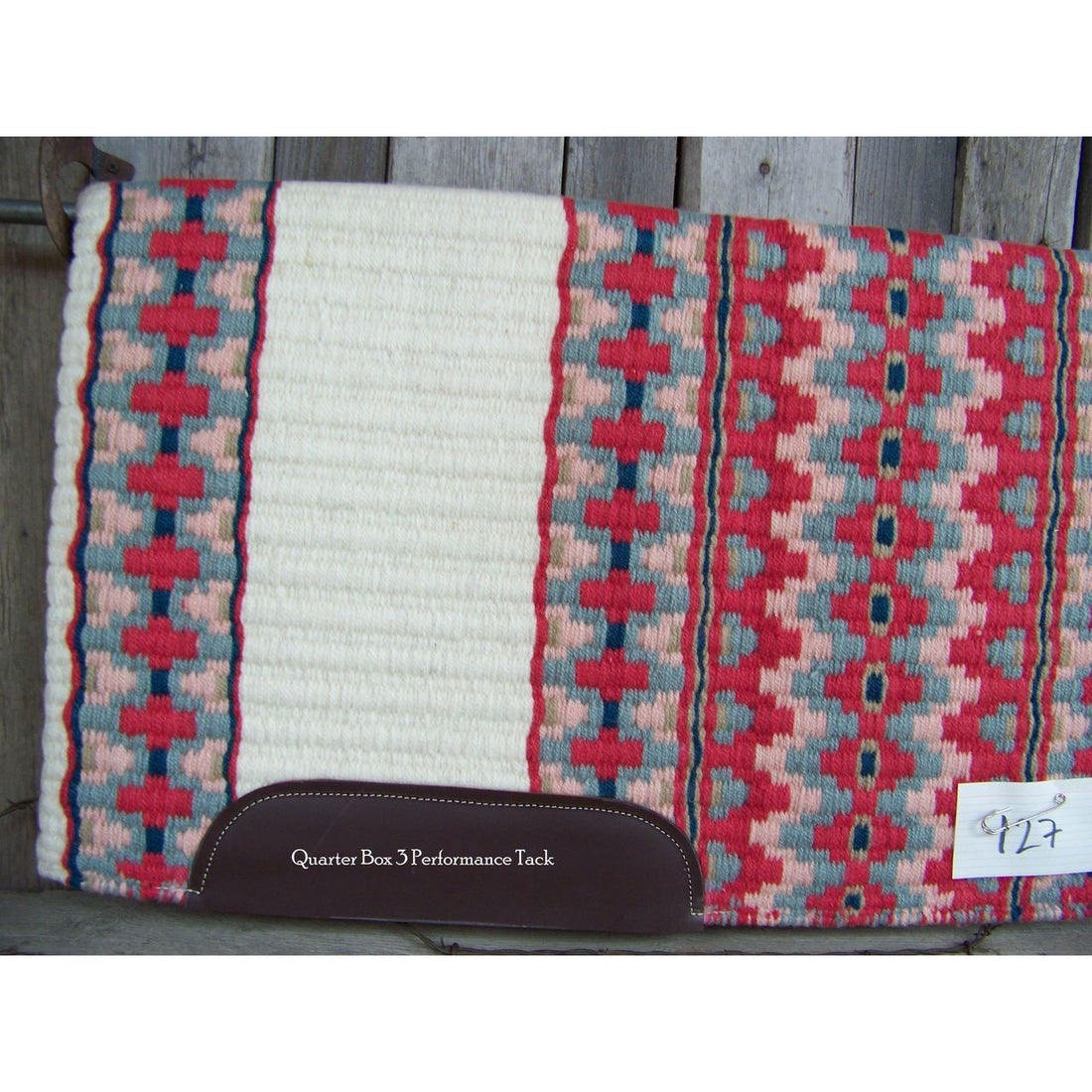 Custom Kiva Show Blanket - 40x34 (Cream Base)