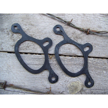 Spur Tie Down Straps (Sold in Pairs) - Black (Large/X-Large)