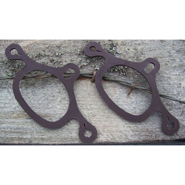 Spur Tie Down Straps (Sold in Pairs) - Brown (Large/X-Large)