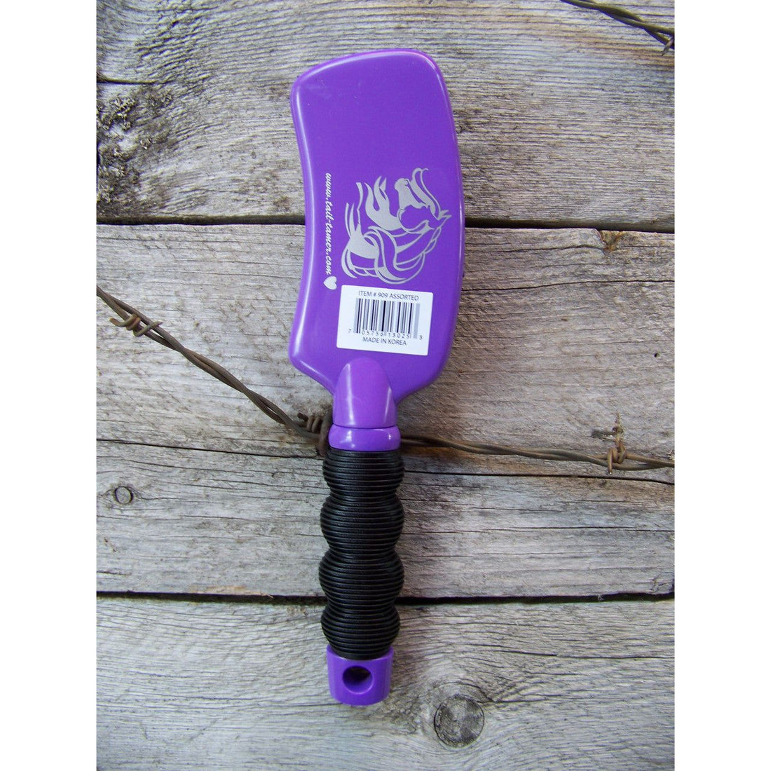 Brush - Tail Tamer Curved Handle (Purple)