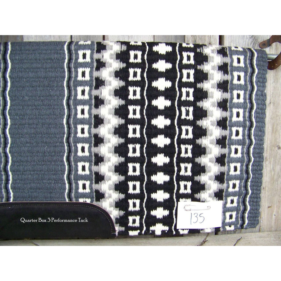 Custom Domino Show Blanket - 40x34 (Gray Base)