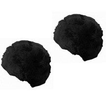 Ear Plugs - Best Friend Black Sheepskin (Pair)