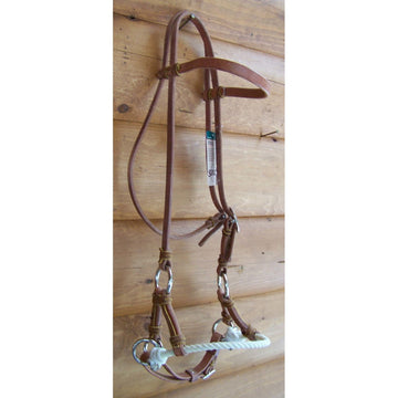 Headstall - Rope Nose Side Pull