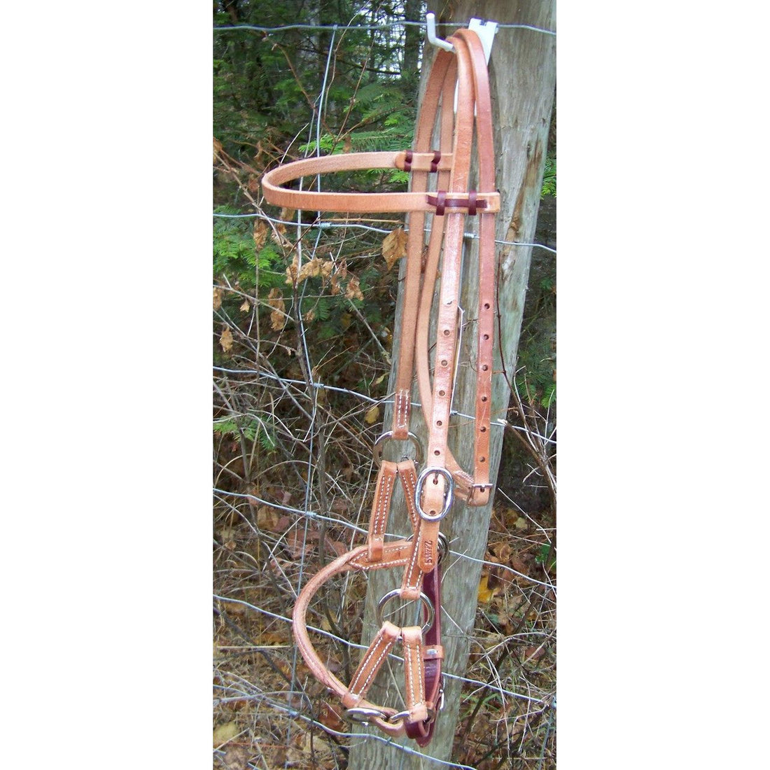 Side Pull - Round Leather Nose