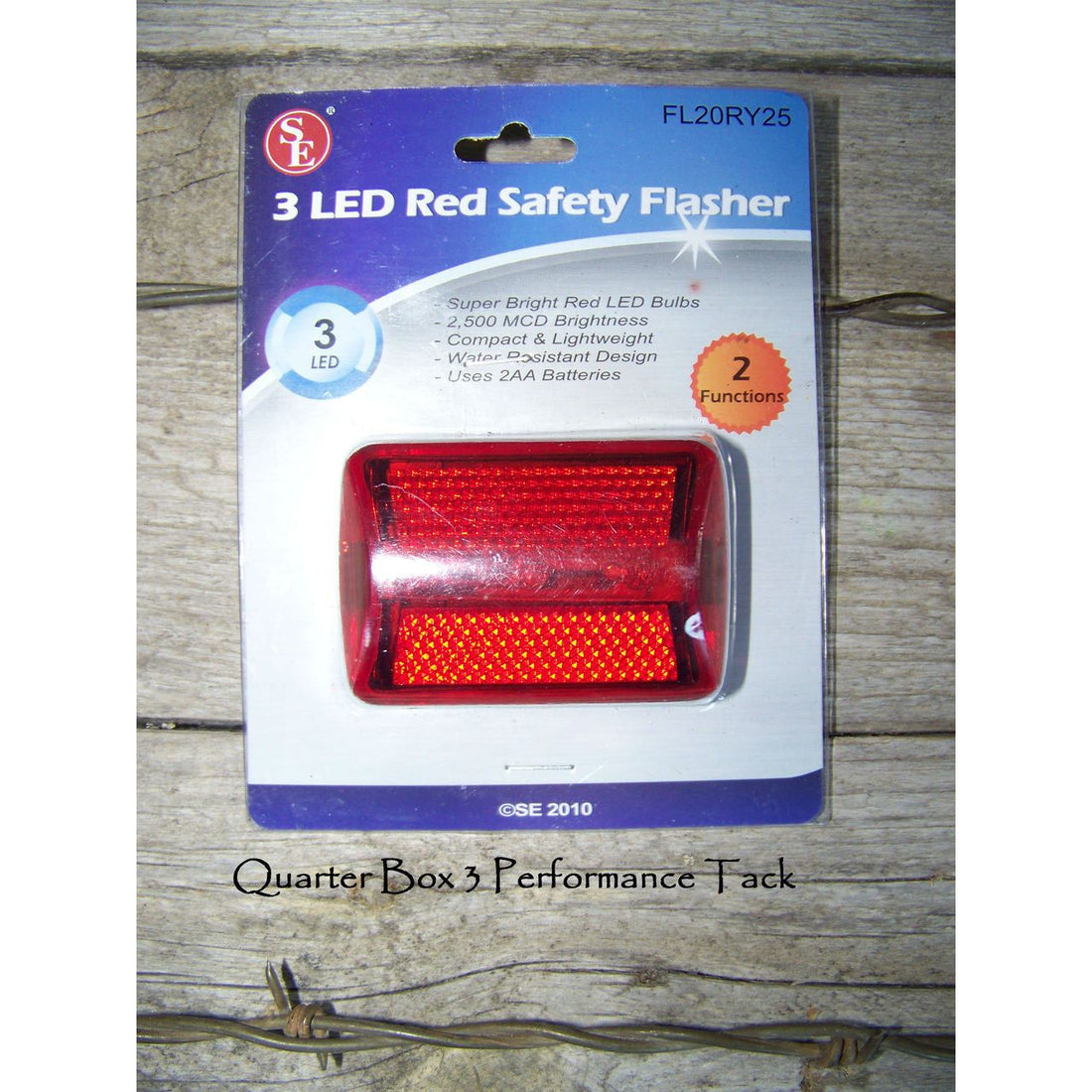 4 Function 3 LED Flashing Safety Light for Riding