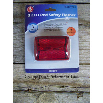 4 Function 3 LED Flashing Safety Light for Riding